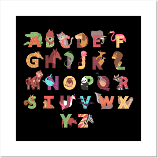 Animal Alphabets Posters and Art